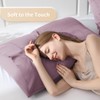 Queen Pillowcases, Cooling Viscose from Bamboo Pillow Covers with Envelope