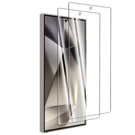 [2 Glass Film] Compatible with Galaxy S25 Ultra 5G Glass Film for Galaxy S25 Ultra Film for Galaxy S25 Ultra 5G [Japan Asahi Glass Material AGC Products 9H Hardness Bubble Zero Shatterproof Shock
