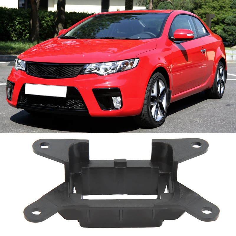 Car Emergency Light Bracket Black Stable Base Precise Hole Position