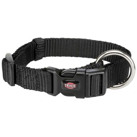 Trixie Premium Dog Collar, 30 - 45 x 15 mm, Black