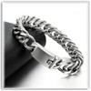 Xusamss Mens Cuban Link Chain Bracelet Thick Link Design Stainless