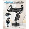 INSSKY Magnetic Holder Fit 6.1-15.6'' Tablets for Fridge Gym Metal