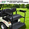 10L0L Golf Cart Rear Seat Kit Arm Rest Set with