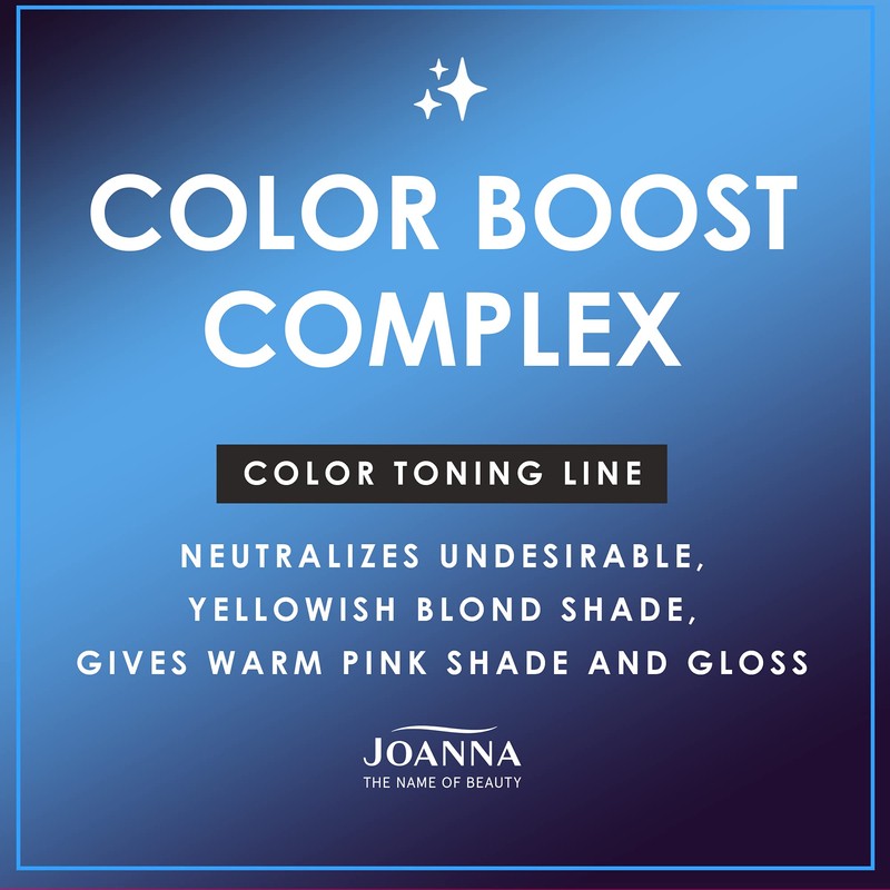 Joanna Professional Revitalisation Tint Shampoo in Silver Grey for Hair