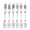 Portmeirion Botanic Garden 6" Pastry Forks (Set of 6) -