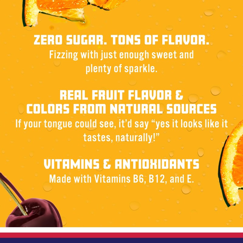 Sparkling Ice, Fruit Punch Sparkling Water, Zero Sugar Flavored Water,