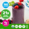 Proteína orgánica a base de plantas y polvo de superalimentos