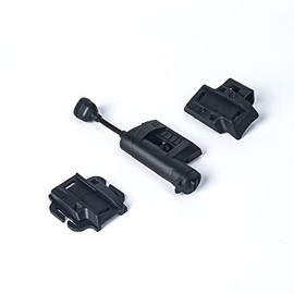 NOBUHIRO Tactical Helmet Light Military with 2 Helmet Lamp Mounts for Fast/MICH Helmets MOLLE Belt, Four-in-One Bendable Survival Signal Lights Illumination Tool for Outdoor Hunting Fishing (Black)