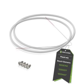 DEKAROX 2 x Pump Pot Seal Repair Kit 182 mm for Error E15 for Siemens Bosch Neff Constructa Küppersbusch 12005744 12005317 12026667 for Dishwasher
