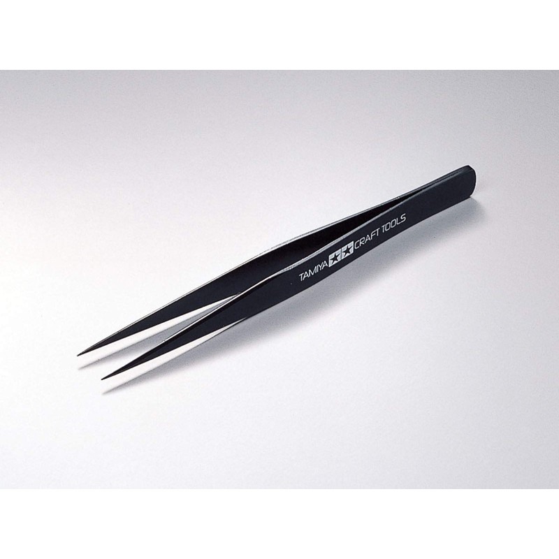 Tamiya Craft Tools Straight Tweezers