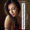 9-Sheet Variety Pack of Large Barbed Wire Temporary Tattoos, Long