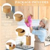 Refillable Wet Wipes Dispenser Disinfecting Wipe Container with Magnetic Lid