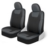 Motor Trend Gray Waterproof Seat Covers for Front Seats –
