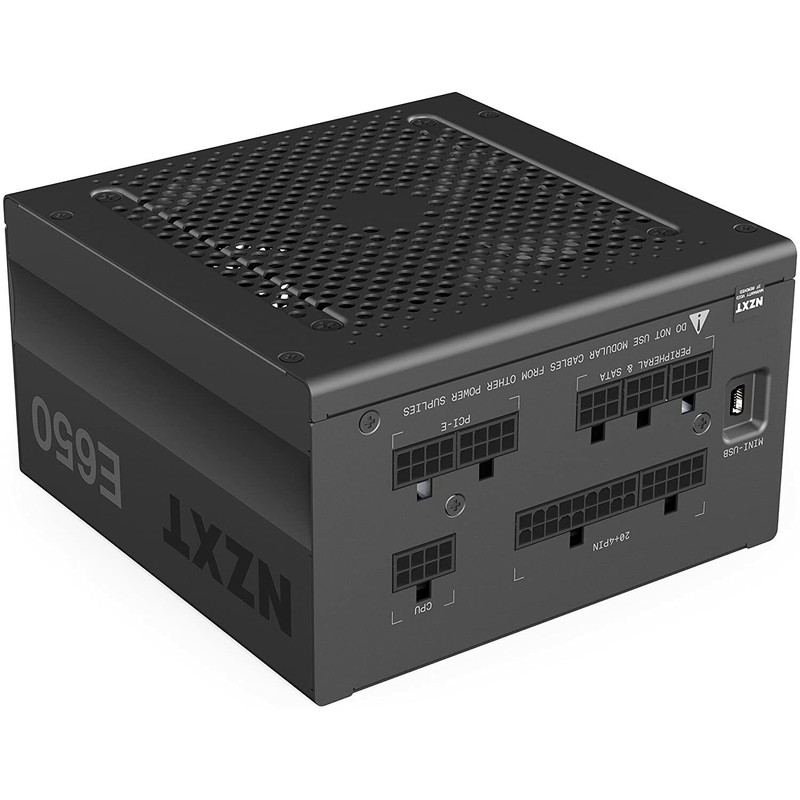 NZXT E650 650-Watt ATX Power Supply PSU Fully Modular 80