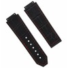 Ewatchparts 24mm Leather Watch Band Strap Rubber Compatible With Hublot