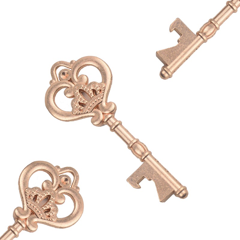 Makhry Mixed 20 Extra Large Key Shape Bottle Opener Rose