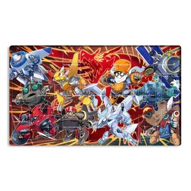 Mlikemat Playmat TCG CCG OCG Trading Card Play Mat with Zones + Free Bag (ZD014-270-A)