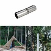 FIREHIKING Portable Titanium Tent Stove Pipe DIY Folding Chimney for