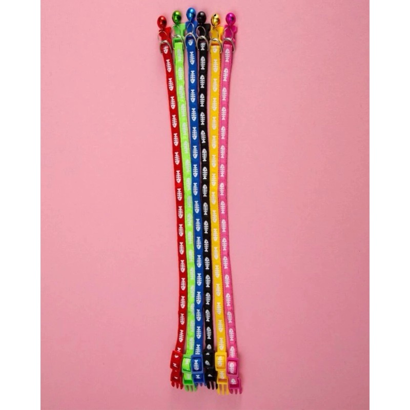 Unbranded/Generic Collar with Bell for Cat Kitten small dog fish