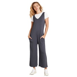 Boody Women's Long Jumpsuit Overalls, Storm