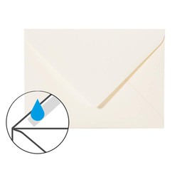 25 quality Envelopes C5 / A5 156 x 220 mm: 01 Soft cream