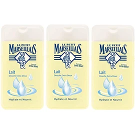 Le Petit Marseillais Shower Gel with Milk 3 x 250 ml from France