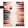 Pacific Shore Games Cloth Rollup Travel Chess, Checkers and Backgammon