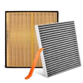 Cabin and Engine Air Filter Kit Fits for 2018-2023 Subaru Crosstrek 2020-2025 Outback Legacy 2019-2025 Ascent 2017-2023 Impreza 2018-2022 XV 2.0L 2.4L 2.5L Gas and Hybrid Replace 8713958010 16546AA16A