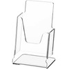 Acrylic Brochure Holder 4x9 Inch,Clear Pamphlet Holder Display Stand for