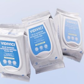 Bidi Beach [BD Beach] Blue Barrier Intensive Glossy Cleaning Pad 50 sheets / [비디비치]블루 베리어 인텐시브 결광 정돈 패드 50매