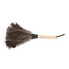 Mini Washable Reusable Ostrich Feather Duster for Books Keyboard Office