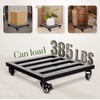 IDZO Upgraded apacity 385lbs, 14Inch Plant Caddy with Wheels Heavy
