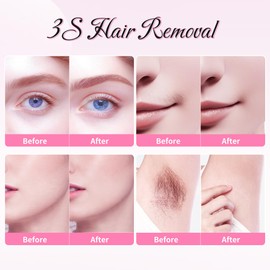 Beauty7 Wax Strips Kits 88pcs ALL in ONE, Waxing Strips Facial, Legs and Body Shaper Pre-cut Cold Wax Strips Facial Hair Removal for Sensitive Skin