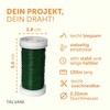 TALVANI Green Flower Wire, 100 m x 0.35 mm, Binding