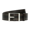 407-Belt L-LOU VINTAGE LEATHER-black