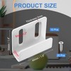 sourcing map 10 Pcs Stainless Steel Tile Hanger, Adjustable Tile