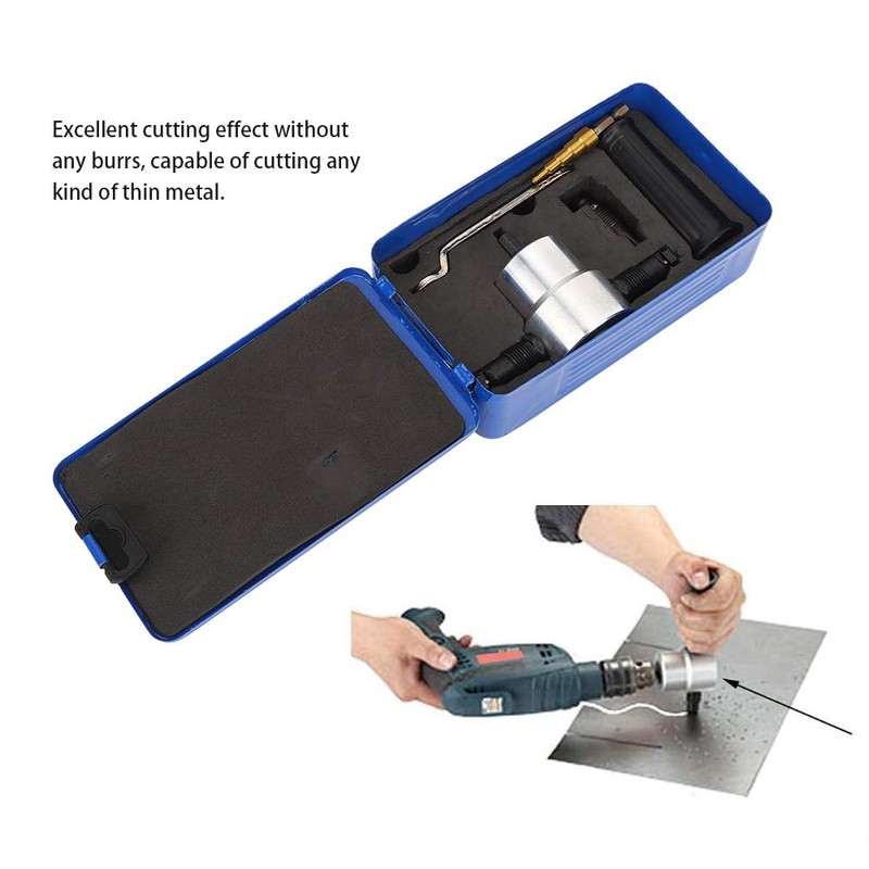 6 Piece Tin Cutter Set Electric Tin Snips Electronic Attachment