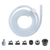 Sink Soap Dispenser Extension Tube kit with Upgraded Check Valve,