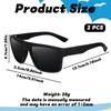 Sunglasses Mens, Polarised Men 2 Stylish Sunglasses, Can Be Used