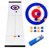 Lotvic Tabletop Curling Game, Family Games for Kids and Adults,