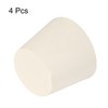 sourcing map Rubber Conical Plug 28 mm to 37 mm