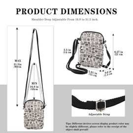 30th Birthday Gift for Women Happy 30th Birthday Gift Cheers To Thirty Anniversary Birthday Party Present Crossbody Bag (Thirty CR CA)