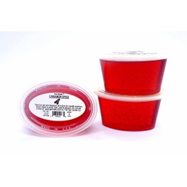 3 Pack of Cinnamon Spice Aroma Easy Peel Gel Melts for Warmers and Burners by The Gel Candle Company Peel, MELT and Enjoy