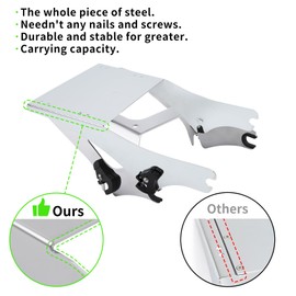 TCMT Trunk Mount Rack Fit For Harley Touring 1997-2008 Road King Road Glide Street Glide Electra Glide Razor Chopped King Pack