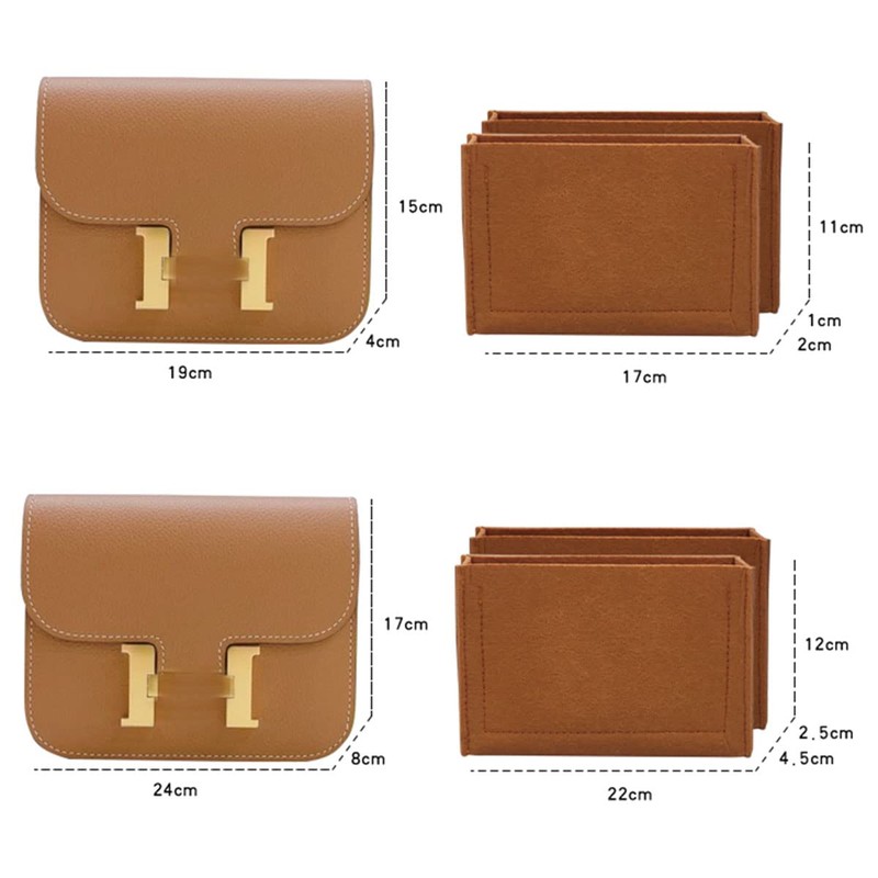 Lckaey Purse Organizer for constance insert 18 24 Bag Organizer