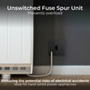 BG Electrical Unswitched Fused Connection Unit with LED Power Indicator