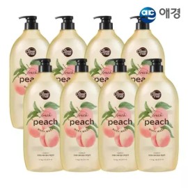 Shower Mate (etv) 샤워메이트 프레시 네이처 바디워시 1.2kg X 8개 (크랜베리/코튼/유자/복숭아 택1) [크랜베리] (etv) Shower Mate Fresh Nature Body Wash 1.2kg X 8 (Choose 1: Cranberry/Cotton/Yuzu/Peach) [Cranberry]