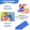 Pack of 66 Plastic Underlay Plates, 100 x 28 mm