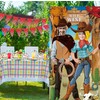 LAEYIAP My First Rodeo Party Paper Gift Boxes,Cowboy Goodie Treat