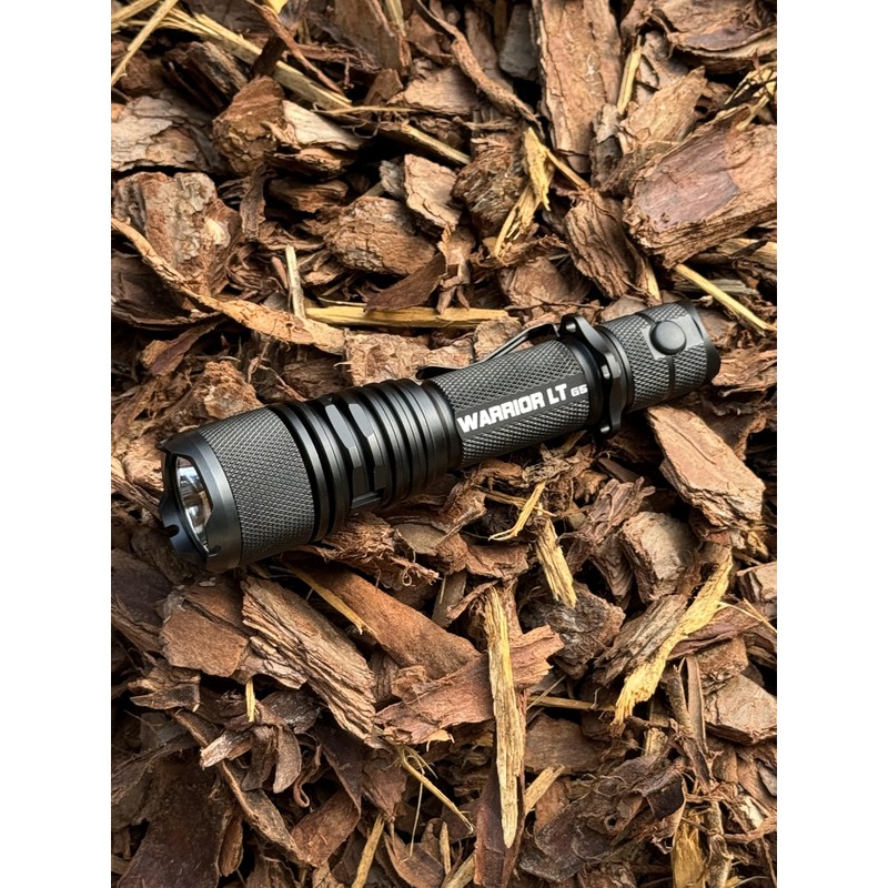 PowerTac Warrior LT Tactical Flashlight, 3050 Lumens LED, Long-Throw Luminosity,
